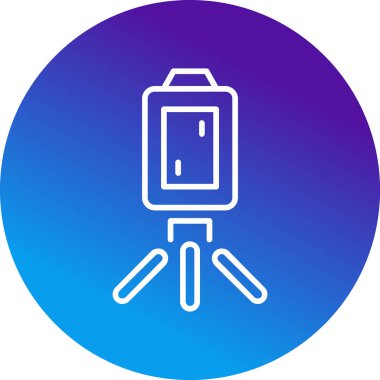 Lazer ağ simgesi, vektör illüstrasyonu