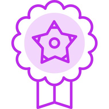 Yıldız web simge vektör çizim 