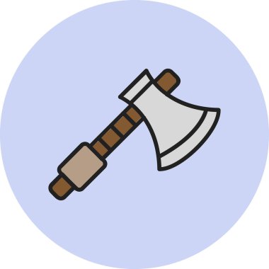 Balta ağ simgesi, vektör illüstrasyonu 