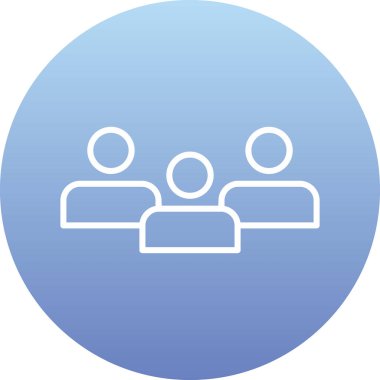 Seyirci Web simgesi vektör illüstrasyonu