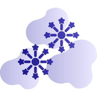 Havai fişek web simgesi, vektör illüstrasyonu 