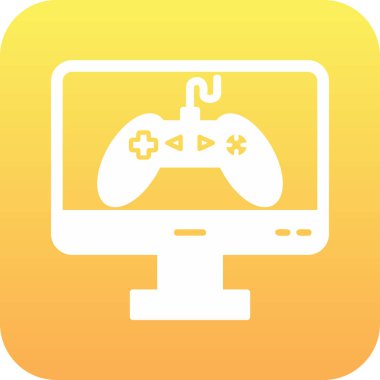 oyun simge vektör çizim 