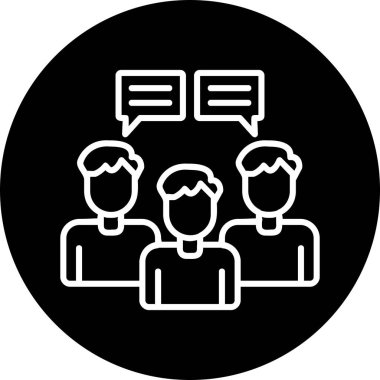 Grup Koçluğu vektör simgesi