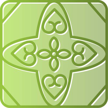 Döşeme. Web simgesi basit illüstrasyon