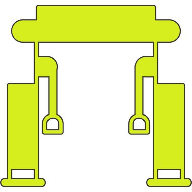 Cable Crossover Web simgesi basit illüstrasyonuName