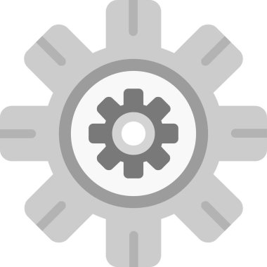 Simgeyi ayarlamanın vektör illüstrasyonu 