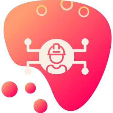 Mühendislik simgesinin vektör çizimi 