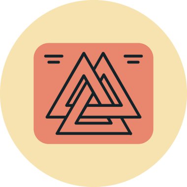 Valknut, birbirine kenetlenmiş üç üçgenden oluşan bir semboldür. Antik Alman halkının arkeolojik kayıtlarındaki çeşitli nesnelerde görülür.