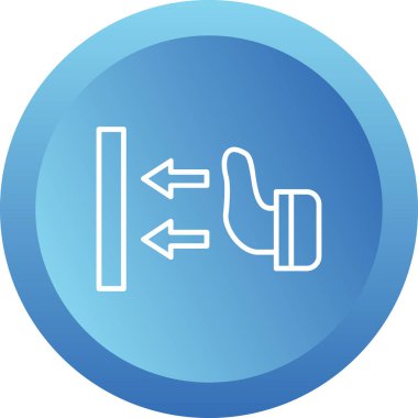 Simgeye bas. düz tasarım biçimi  