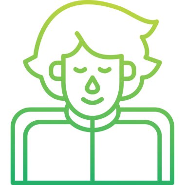 Sörfçü. Web simgesi basit illüstrasyon