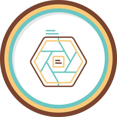 Diyagram web simgesi basit illüstrasyon 