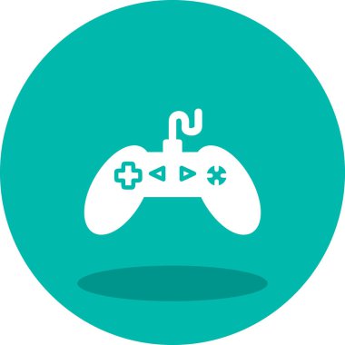 oyun Denetleyici vektör düz simgesi