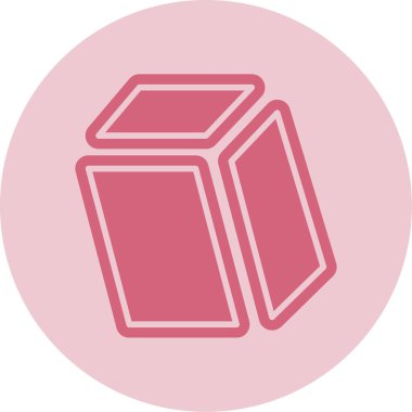 Oyun, simge, paket tasarımı, logo, mobil, ui, web, eğitim için vektör doğrusal paralel. Beyaz bir arka planda paralellik var. Tasarımınız için geometrik şekil. 