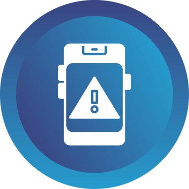 uyarı simgesi vektör illüstrasyonu