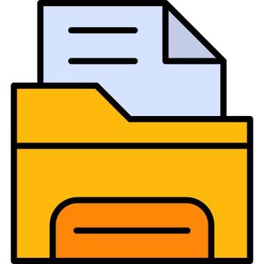 dizin simgesi, vektör illüstrasyonu basit tasarım