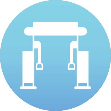 Cable Crossover Web simgesi basit illüstrasyonuName