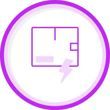 Arz Şoku Ağ ikonu vektör çizimi