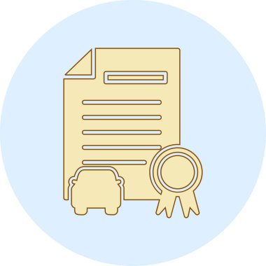 Test Web simgesi basit illüstrasyonuName