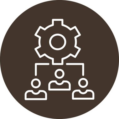 Bir grup insanın vektör çizimi, Takım Yönetimi