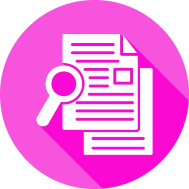 belge dosya simgesi düz biçimli 