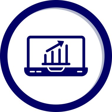 İş çizelgesi. Web simgesi basit illüstrasyon 