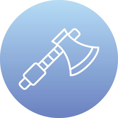 Balta ağ simgesi, vektör illüstrasyonu 