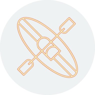 Kano. Web simgesi basit illüstrasyon