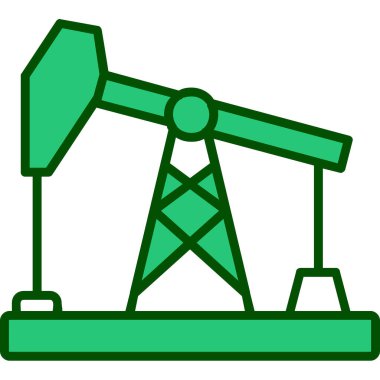 yağ pompası ikon vektör illüstrasyonu 