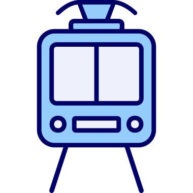 Web simgesi tren, illüstrasyon vektör 