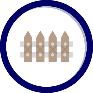 Çitin vektör illüstrasyonu