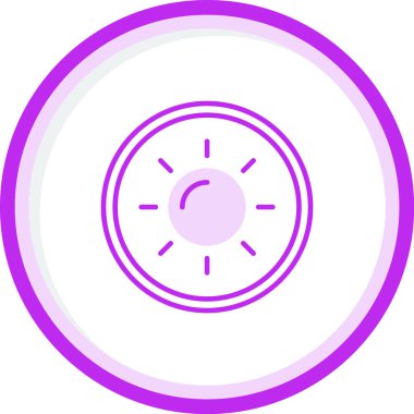 Yansıtıcı simge, vektör illüstrasyonu 