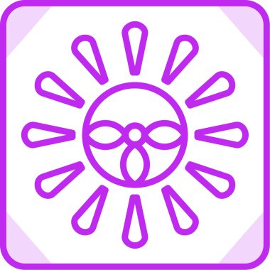 Döşeme. Web simgesi basit illüstrasyon