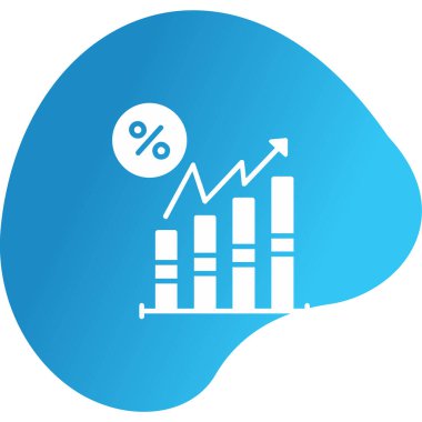 Büyüme Hızı simgesi, vektör illüstrasyonu       