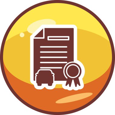 Test Web simgesi basit illüstrasyonuName