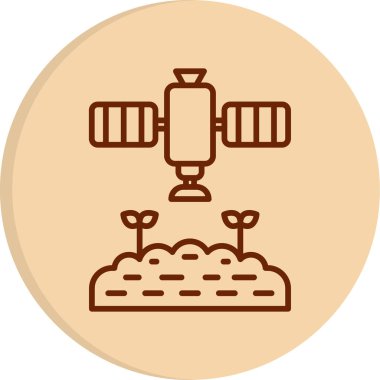 Gübre ağı simgesi, vektör illüstrasyonu