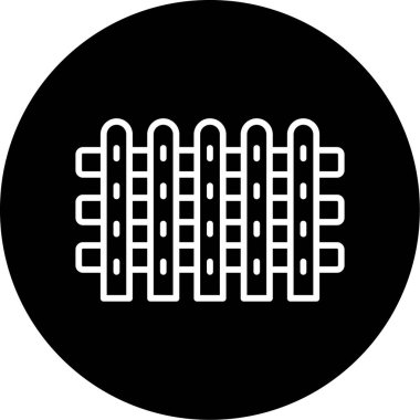 Çitin vektör illüstrasyonu