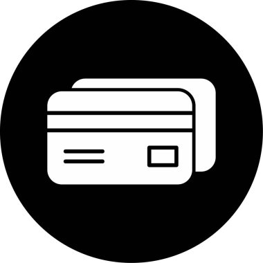 Kredi kartı iyonunun vektör çizimi