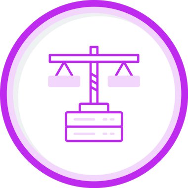 Veri Web simgesi basit illüstrasyon 