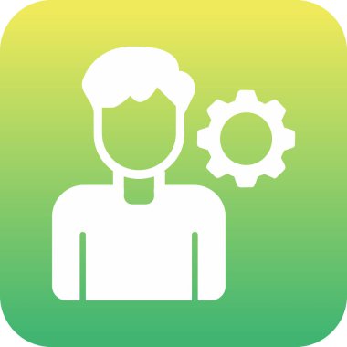 kişisel beceri simgesi, vektör illüstrasyonu basit tasarım