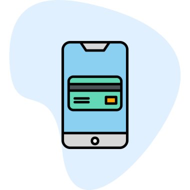 akıllı telefon ve kredi kartı, Ödeme Yöntemi simgesi