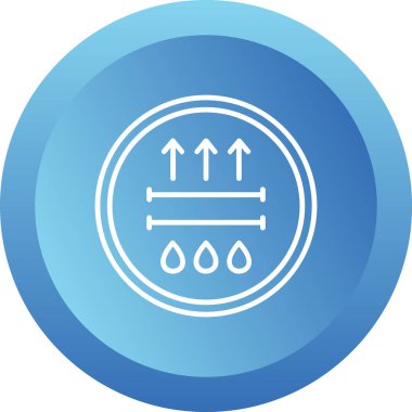 Nem. Web simgesi vektör illüstrasyonu