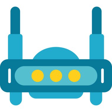 Yönlendirici. Web simgesi basit illüstrasyon 