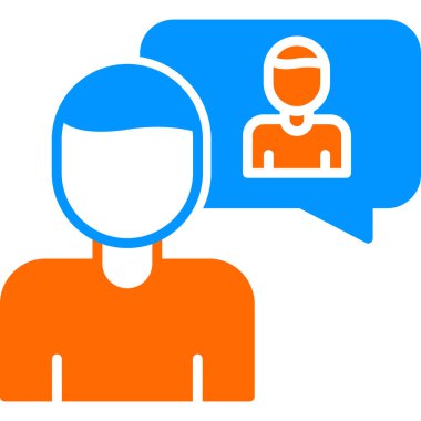 öz farkındalık simgesi, vektör illüstrasyonu basit tasarım