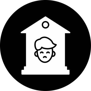 ev simgesi vektör illüstrasyonu 