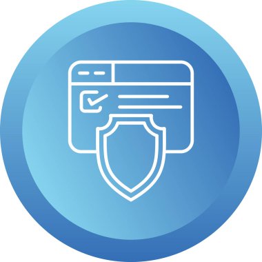 Uygulama simgesi, vektör illüstrasyonu basit tasarım