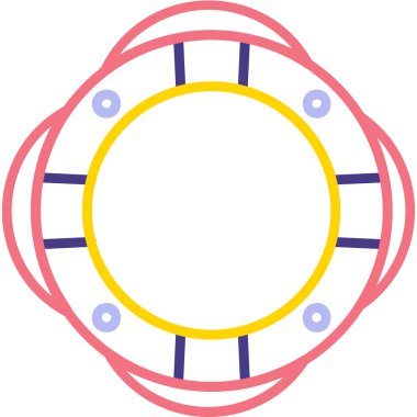 Can simidi simgesi, vektör illüstrasyonu basit tasarım