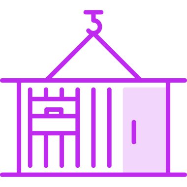 kabuk ağ simgesi vektör illüstrasyonu