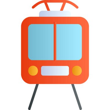 Web simgesi tren, illüstrasyon vektör 