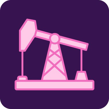 yağ pompası ikon vektör illüstrasyonu 