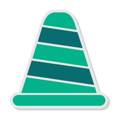 koni simgesi, vektör illüstrasyonu basit tasarım